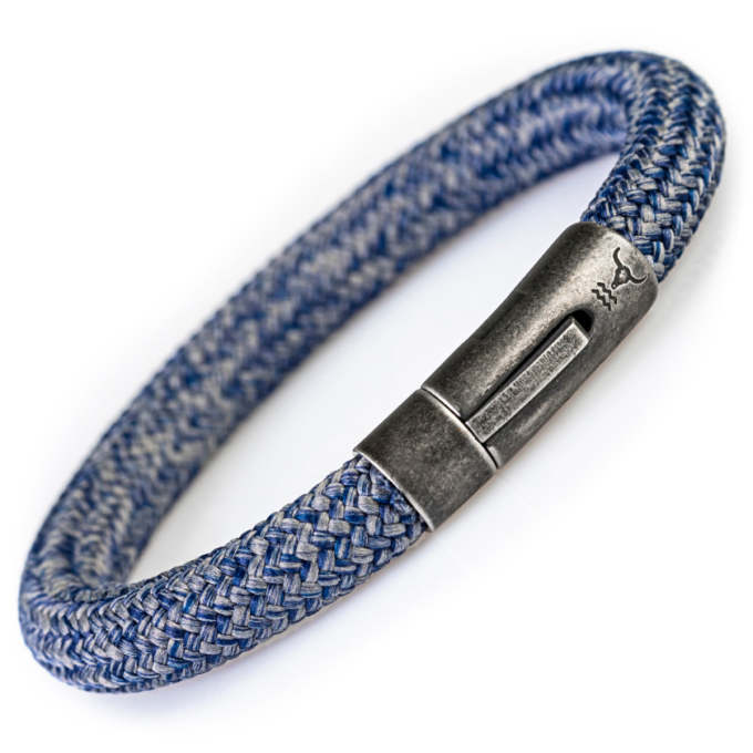 Herren Armband RANGER blau meliert. Isarrider online Shop.