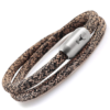 Armband ISARSILBER beige-schwarz meliert doppelt gewickelt – Bild 6