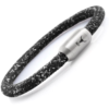 Armband ISARSILBER schwarz-weiss meliert – Bild 6
