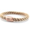 Ladies bracelet ISARGOLD, retro twisted