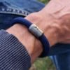 Mens bracelet DIGGER, blue - Image 2
