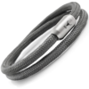 Bracelet ISARSILVER, gray, double wrapped - Image 5