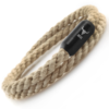 Bracelet BLACK EDITION, retro twisted, double wrapped - Image 5