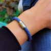 Bracelet Isarsilber, light blue-white mottled - Image 3