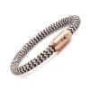 Ladies bracelet ISARGOLD, gray-brown-white - Image 3