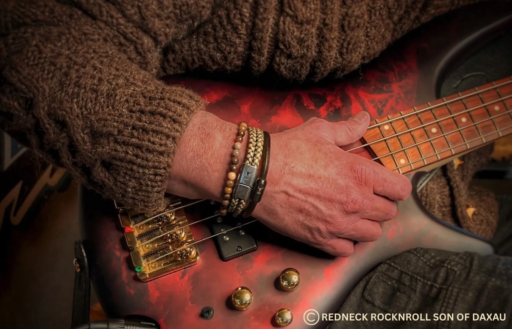 Shop the Look versteinertes Holz Armband, Snake Lederarmband, Black Edition Lederarmband