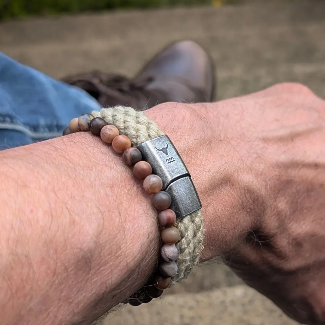 Bracelet RIDER retro double wrapped - Image 4